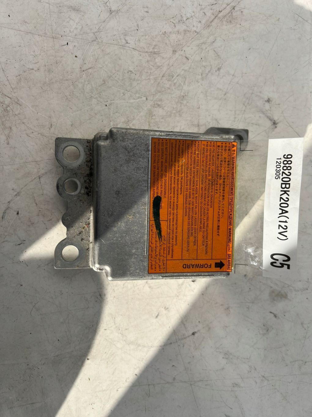 NISSAN QASHQAI J10 LIFT MODUŁ STEROWNIK SENSOR PODUSZEK 98820BK20A