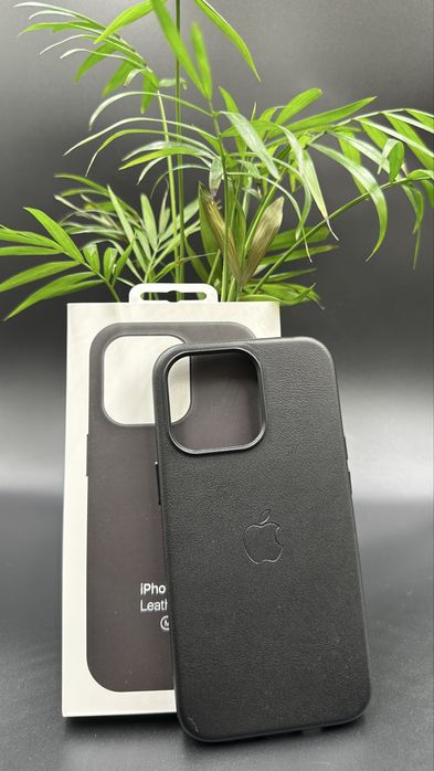 Skórzane Magsafe Etui do Iphone 13 Pro Black