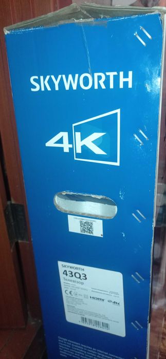 Продам смарт тв skyworth 43Q3 AI