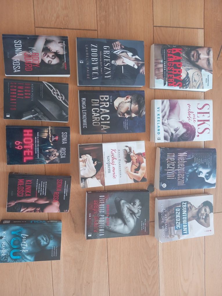Książki erotyki zestaw literatura dla dorosłych