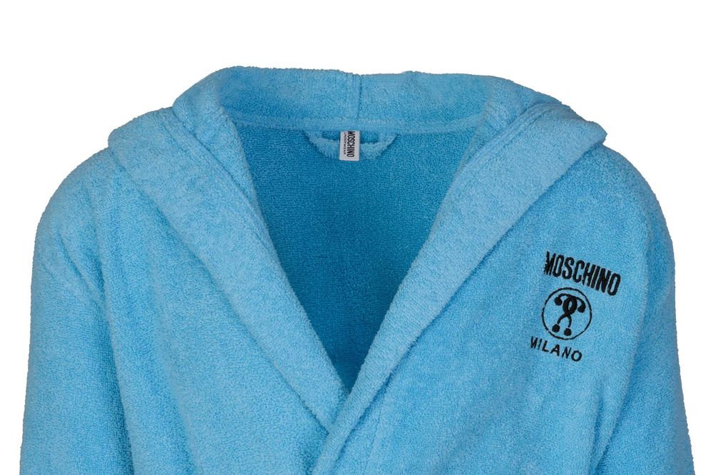 MOSCHINO męski efektowny szlafrok MILANO