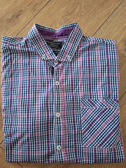 Koszula męska z krótkim rękawem