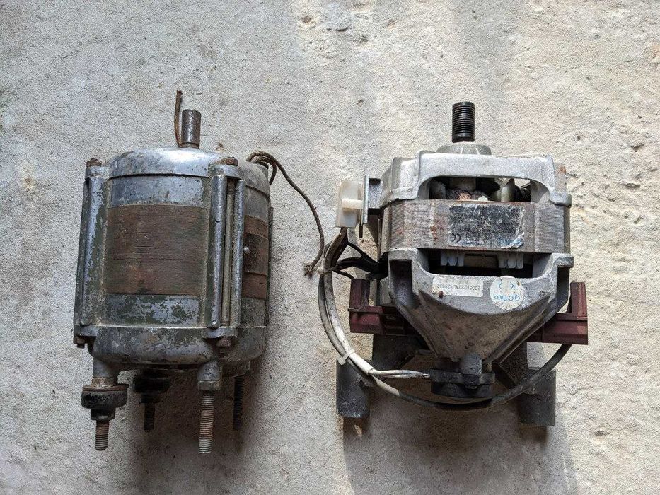 Мотори від пралки, двигун, двигуни пральна машина, 2 шт