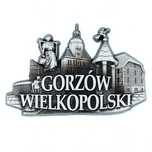 Magnes na lodówkę panorama Gorzów Wlkp.