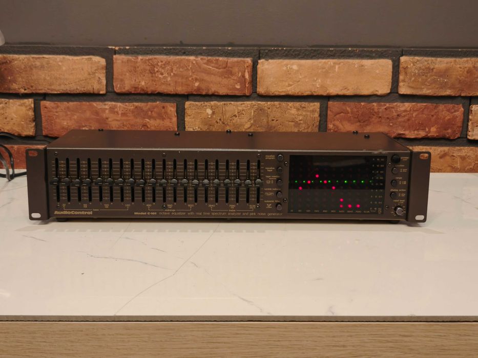 AUDIO CONTROL C-101 ! Korektor ! Widmo ! Made in USA