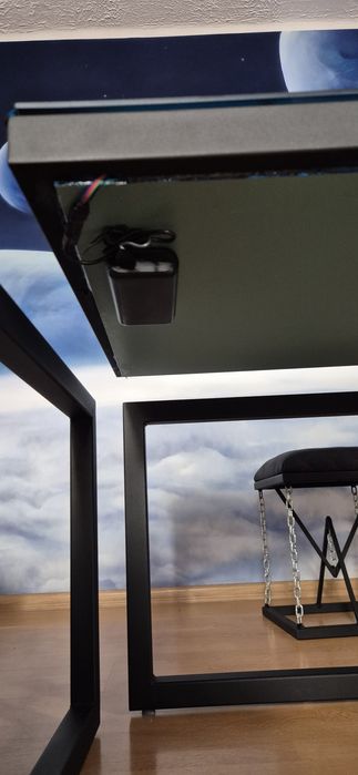 Stolik cube loftowy lustro weneckie