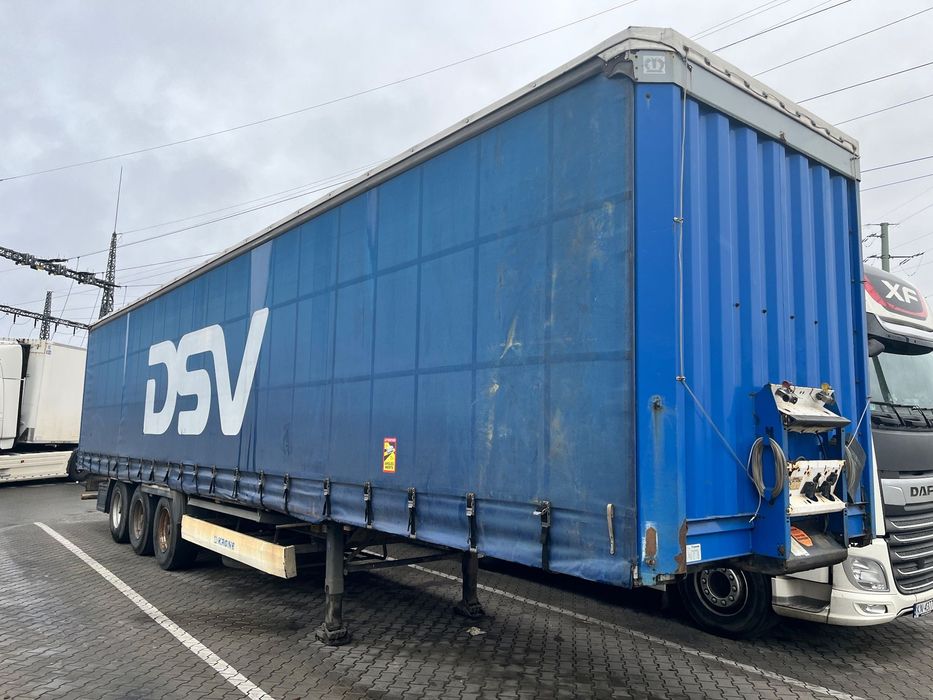 Krone wynajem z wykupem - RATY 0%  nowa plandeka dachu