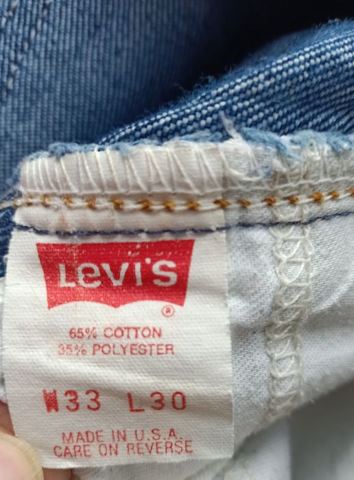 Винтажные джинсы Levis W33 L30 USA made