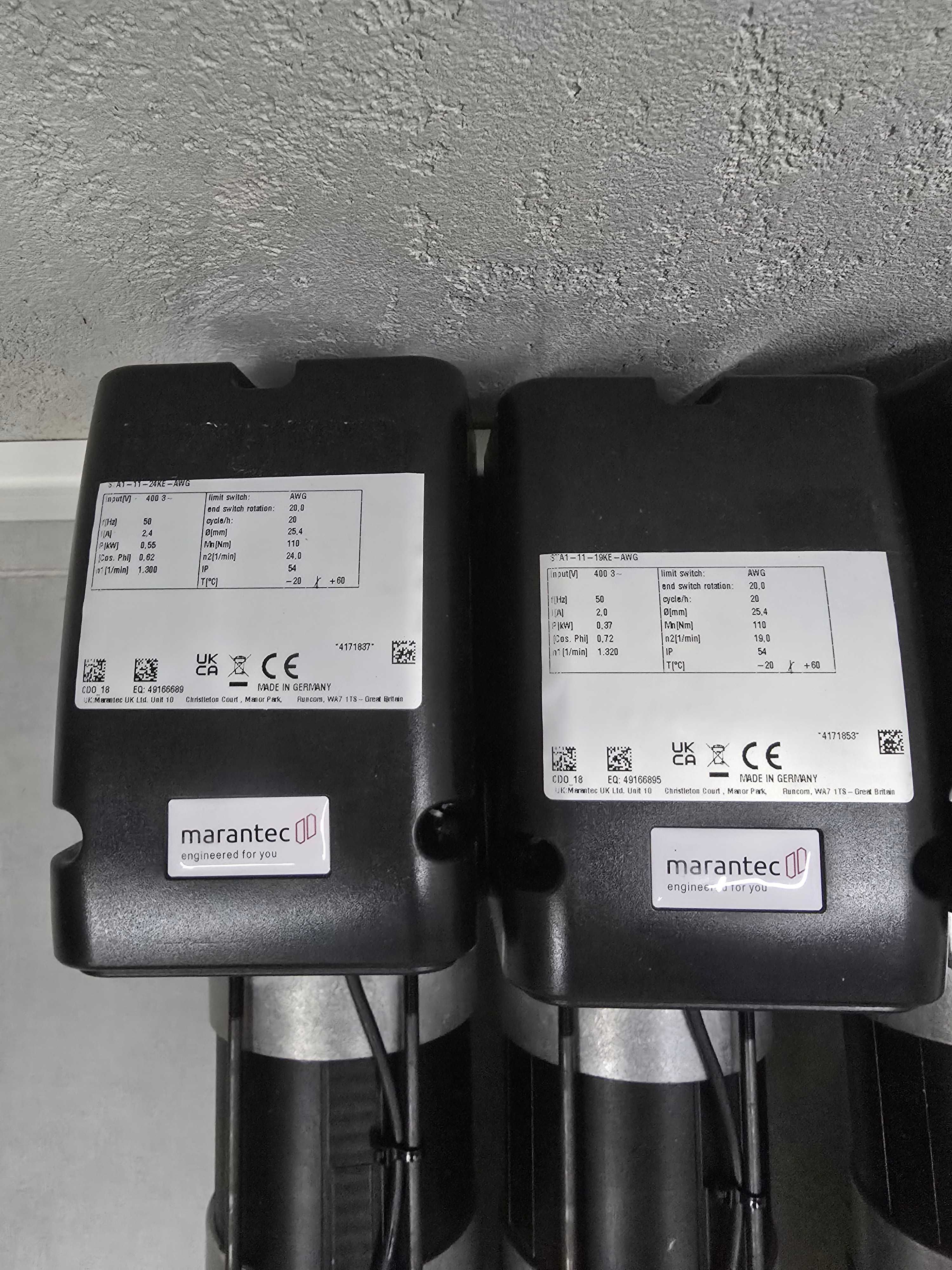 Mfz/Marantec  silniki-napęd brama przemysłowa-garażowa 400V