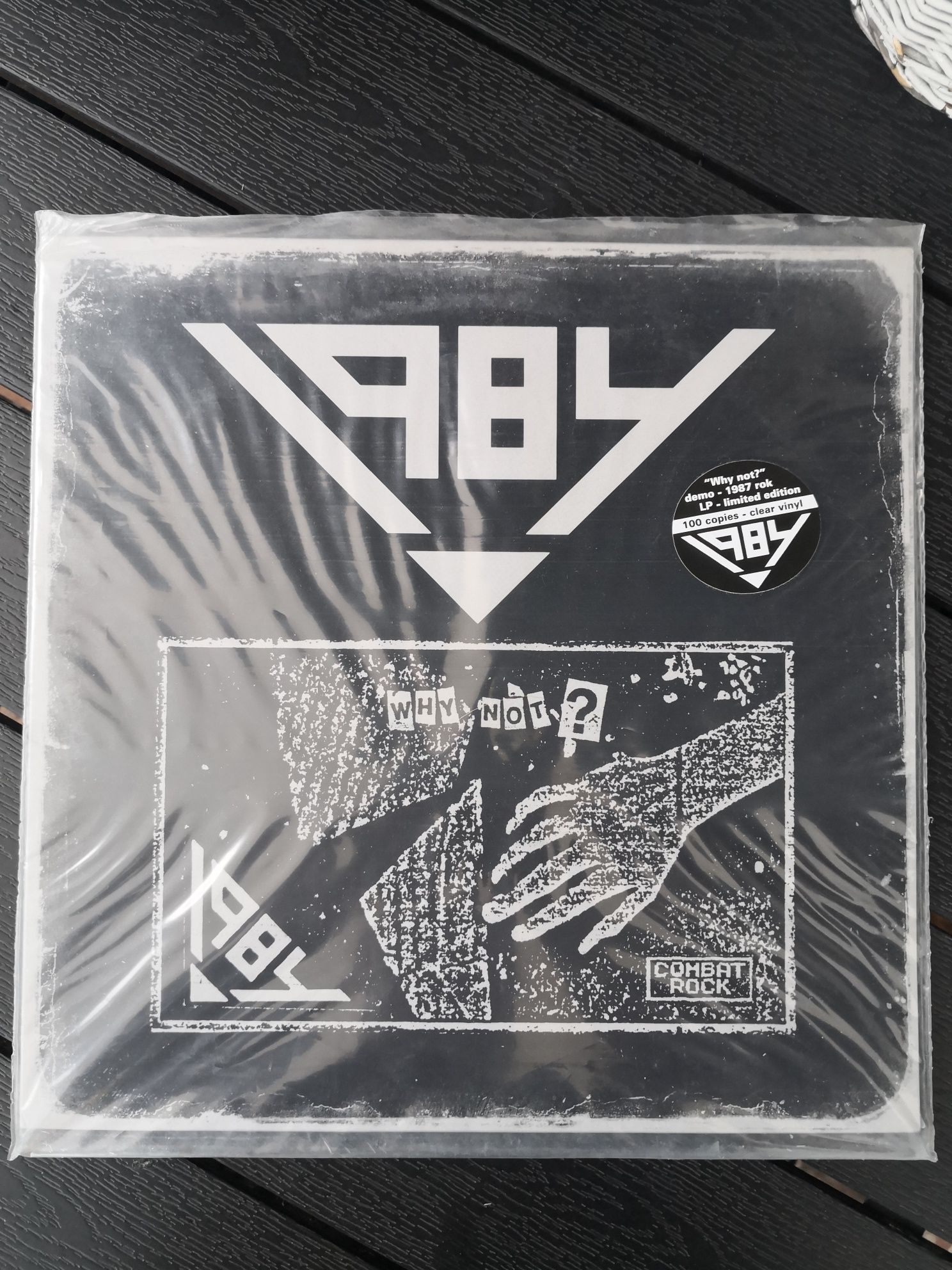 1984 Why Not? LP 100 copies - clear vinyl / z autografem