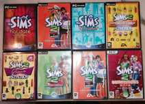Cd´s do famoso jogo "Sims"