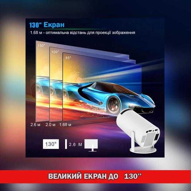 Смарт Проектор MAGCUBIC HY300 PRO 4K Android 11 HD BT5.0 Dual Wi-Fi