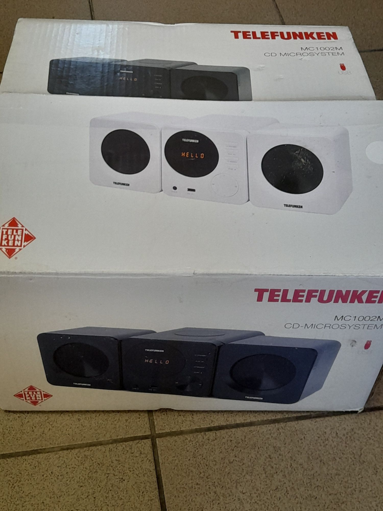Раді *Telefunken MC1002C* USB/CD/FM.