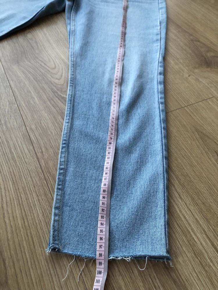 Spodnie jeansowe damskie 38