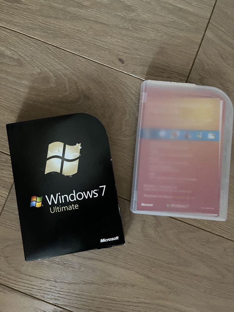 Windows 7 Ultimate SP1 English 32&64bit, BOX