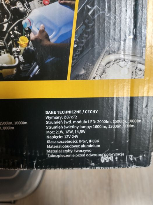 Nowa lampa robocza Wesem 1500lm