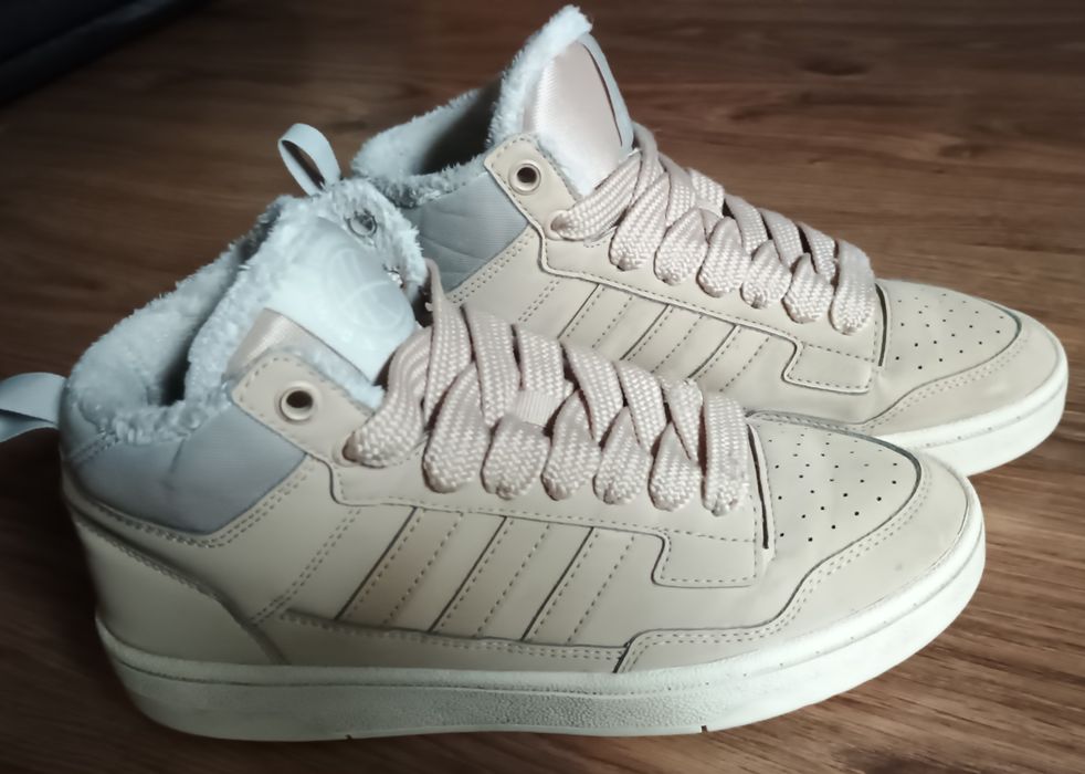 Adidas RAPID COURT MID J WINTERIZEDrozm.38, 24,5cm wkładka