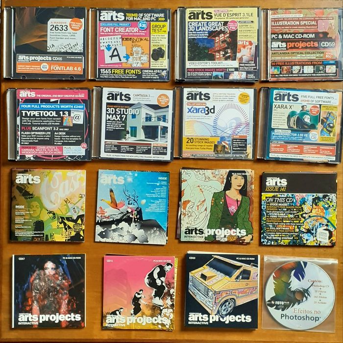 38 CDs Computer Arts