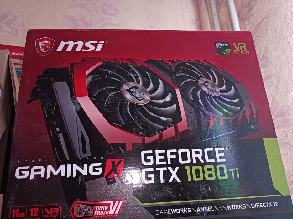 MSI GTX 1080 Ti Gaming X 11GB Видеокарта для геймеров