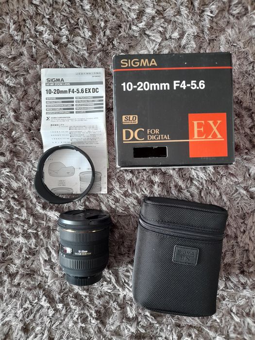 objectiva Sigma EX 10-20mm para Nikon