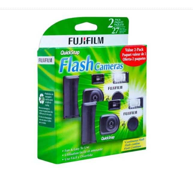 Фотоапарат одноразовий Fujifilm QuickSnap Flash 2 шт Є Самовивіз Київ