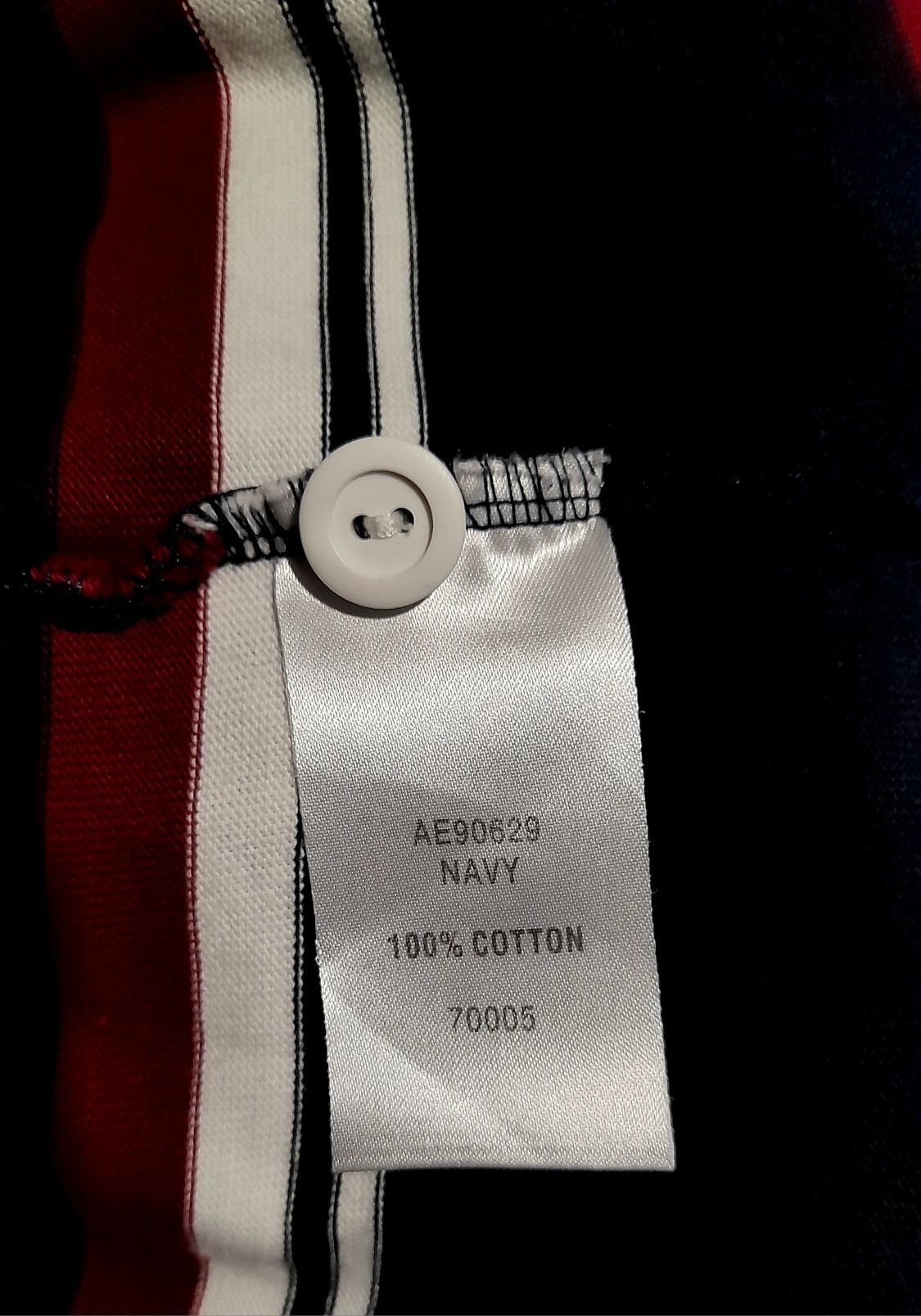 Cotton. Брендовая кофта поло.