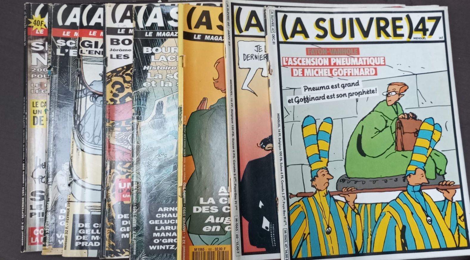 Revistas bd francesa ( a suivre)