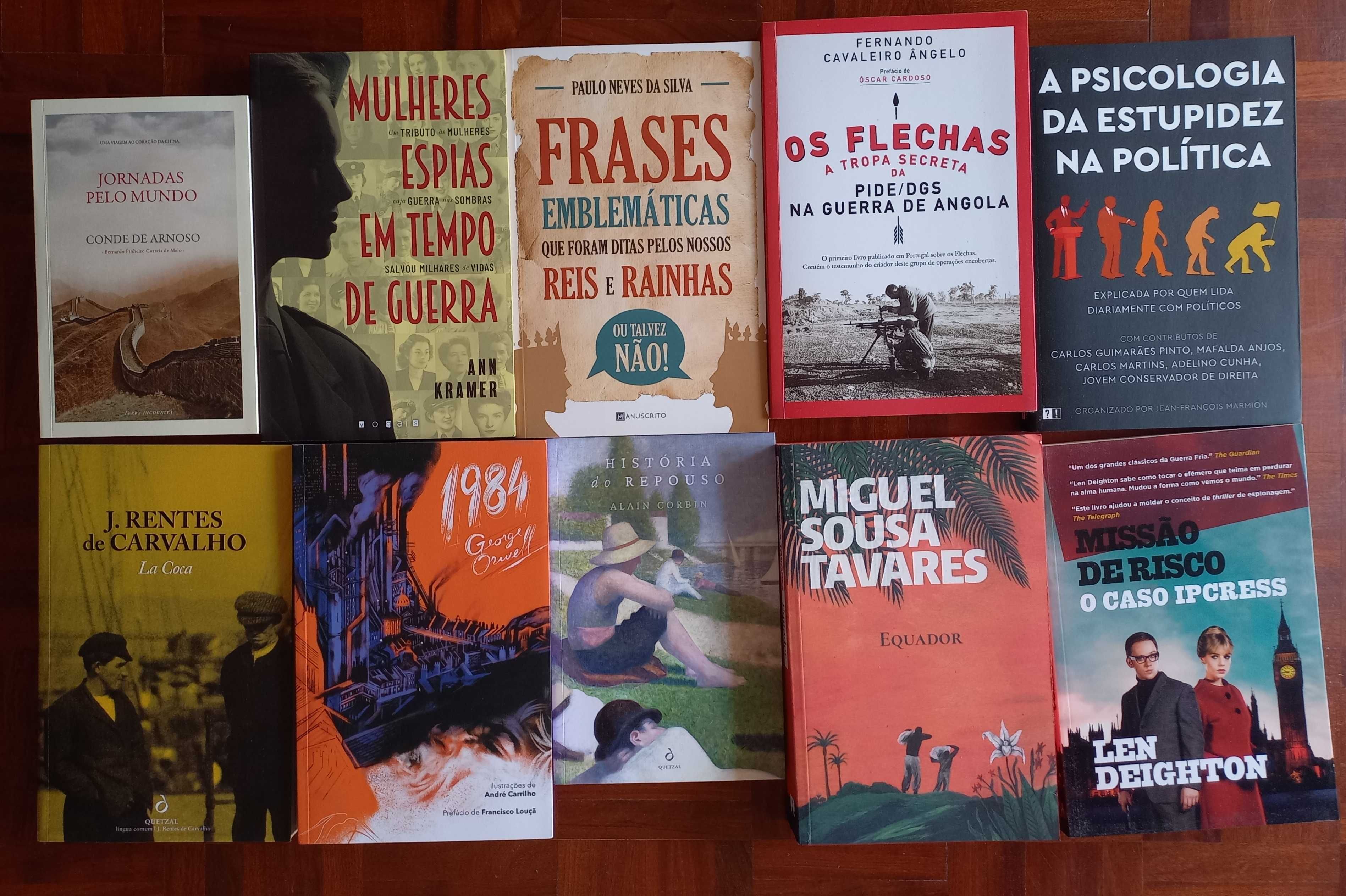 Lote de 70 livros