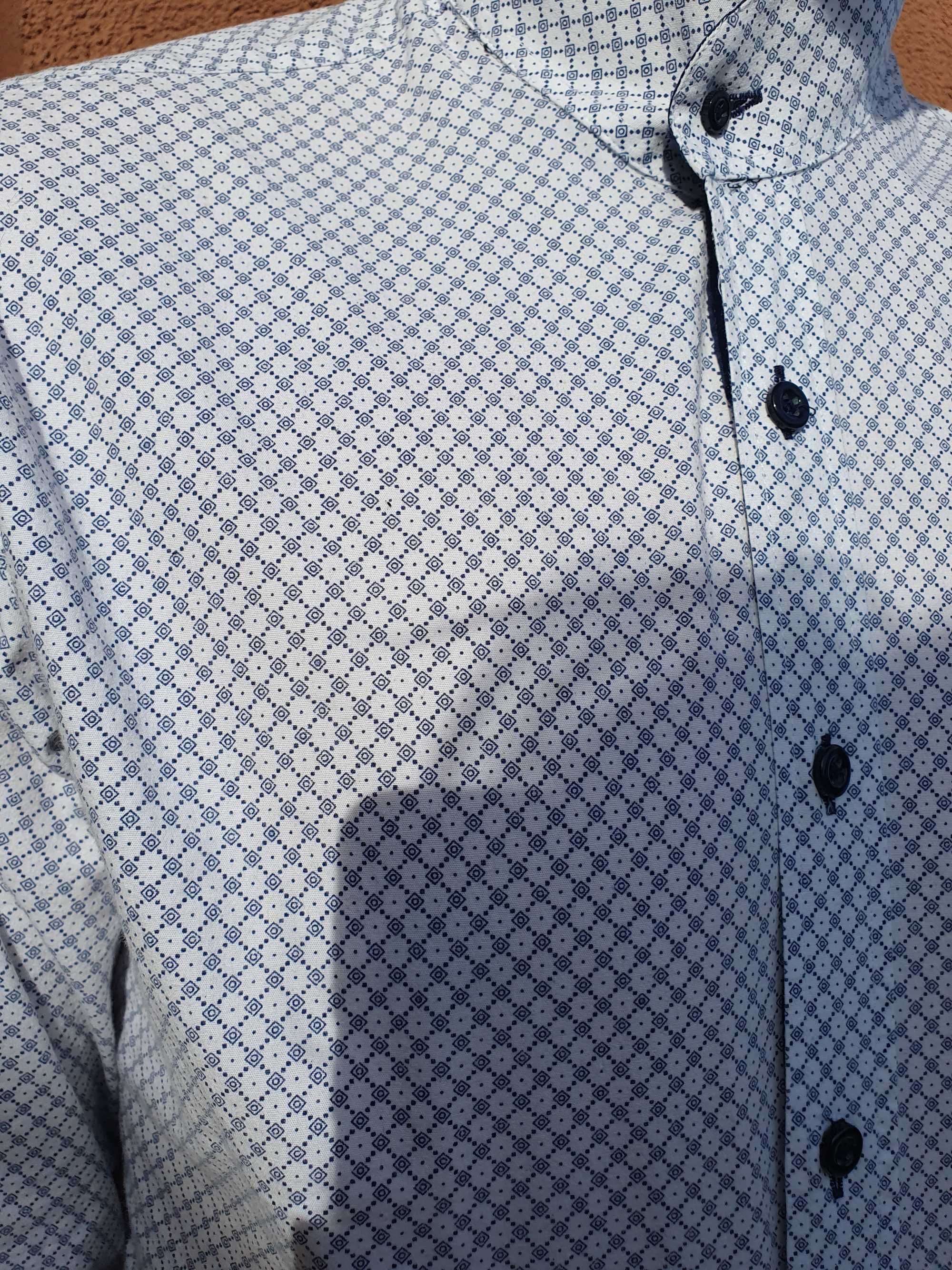 Koszula męska L Daniel Rosso slim fit