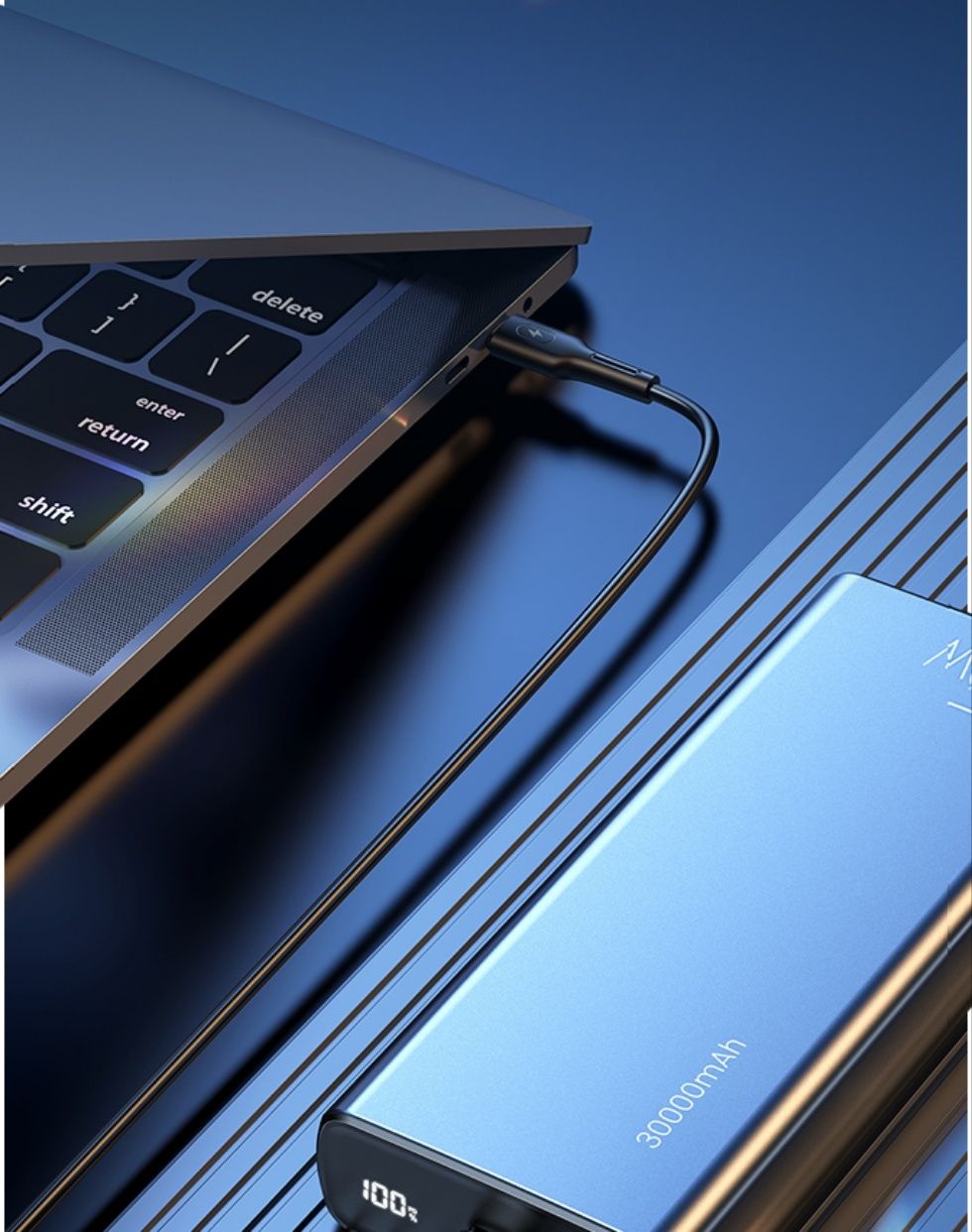 Повербанк 65W Proove Metalskin 30000mAh Power зарядка MacBook ноутбук