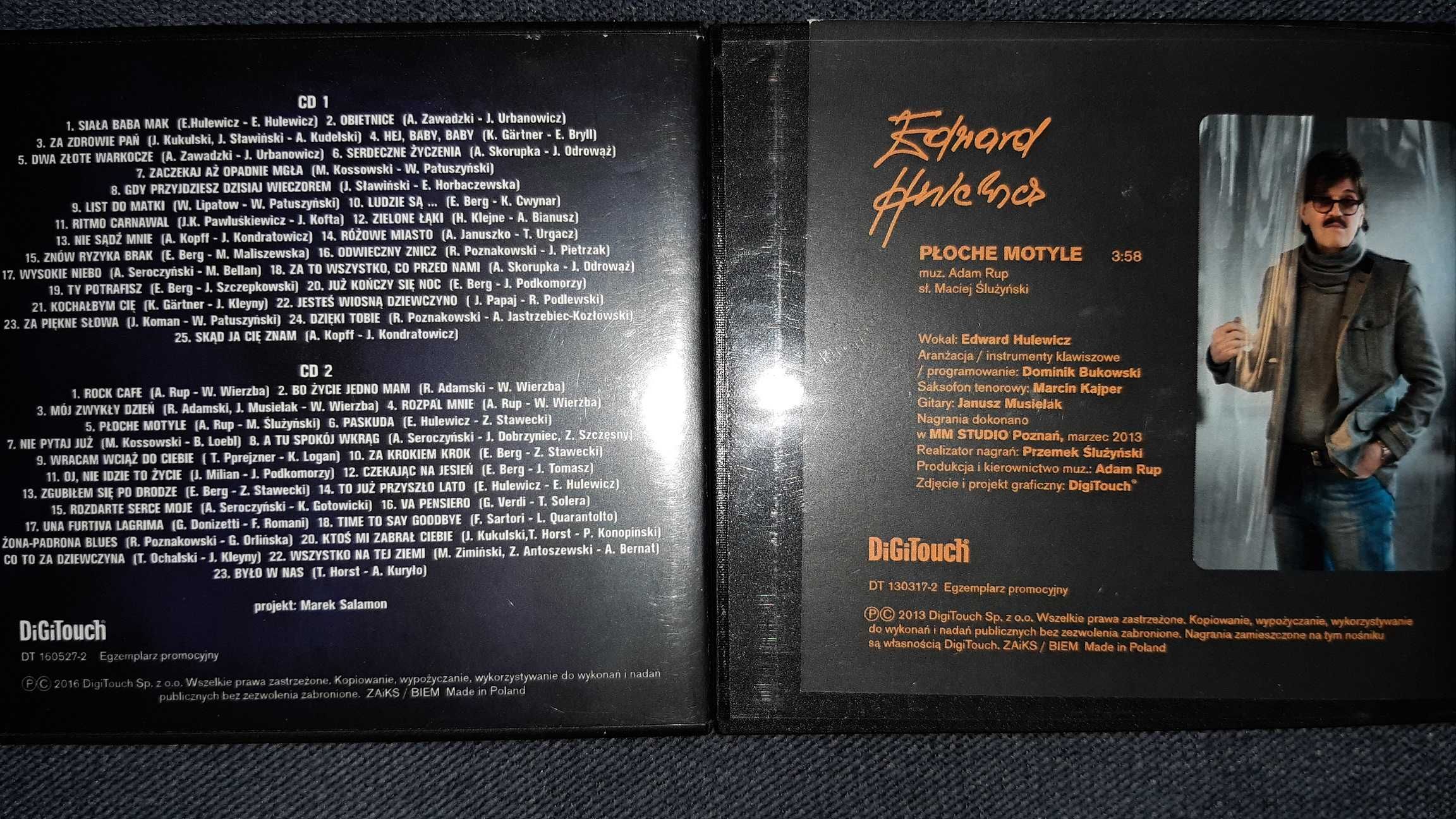 EDWARD HULEWICZ  Kompletna Dyskografia 15 CD Autografy