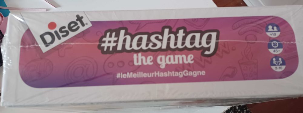 Jogo Hashtag - Diset - 10+ anos - Novo (várias línguas)