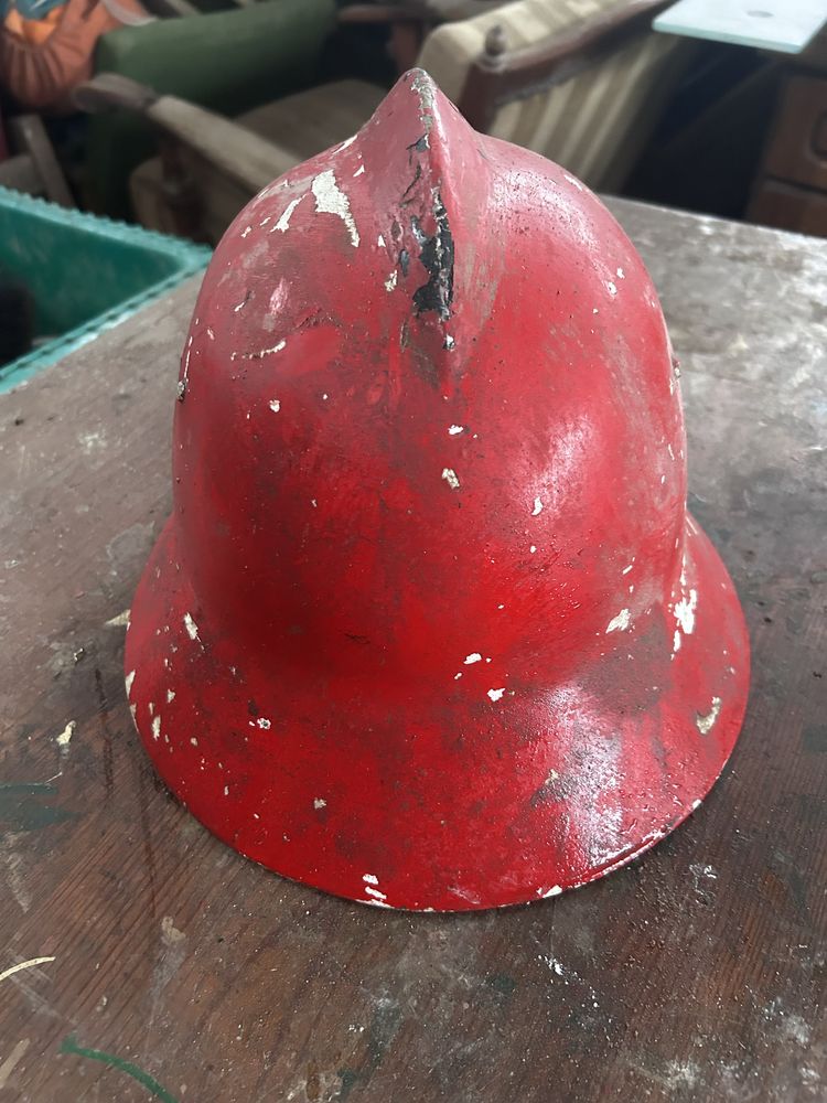Stary kask/ hełm strażacki