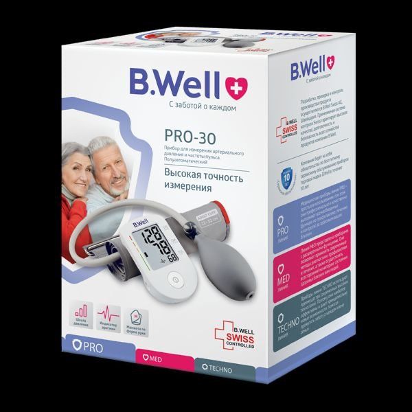 Тонометр B.Well pro-30 новый 450гр
