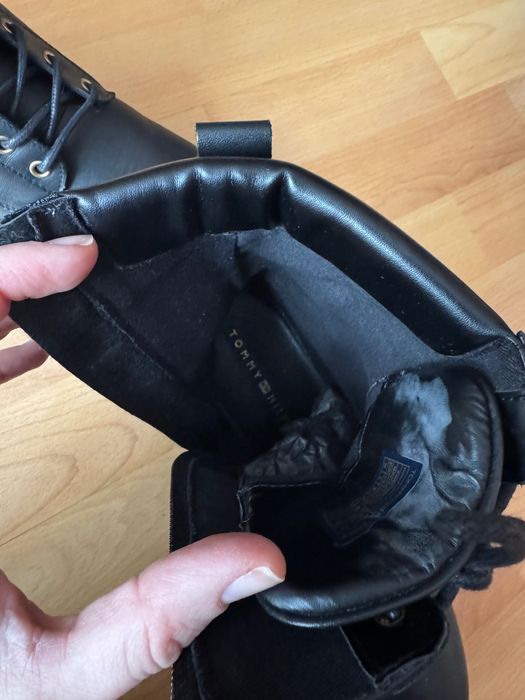 Buty skórzane Tommy Hilfiger rozmiar 39