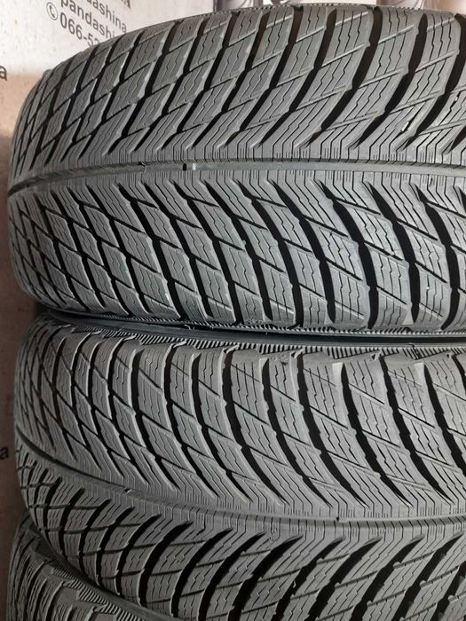Шини 7,5мм 205/55 R17 MICHELIN PilotAlpin 5, 91H б/у зима склад
