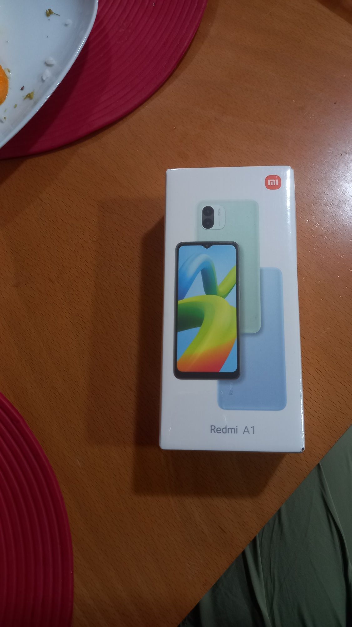 Redmi A1 novo dentro da caixa