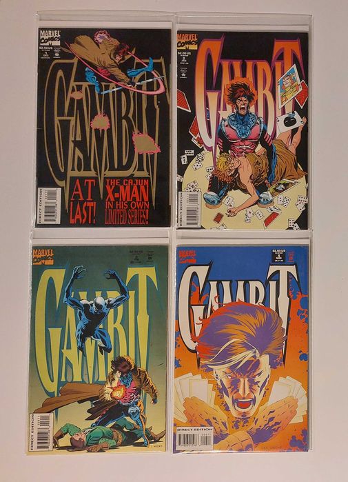 Gambit 1-4 Marvel Comics. Komplet komiksów (zeszytówki).