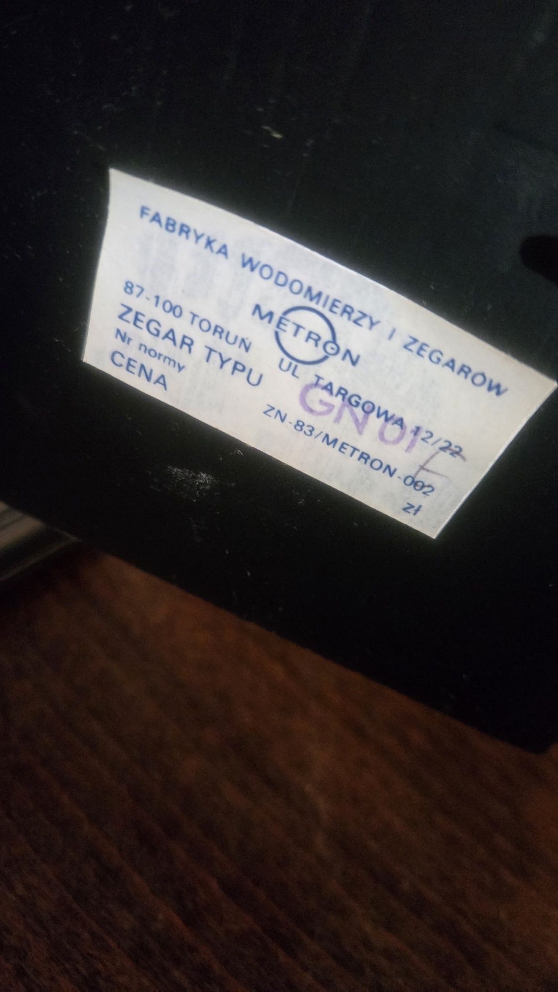 Zegar metron polecam