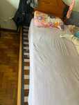 Cama de solteiro com colchão