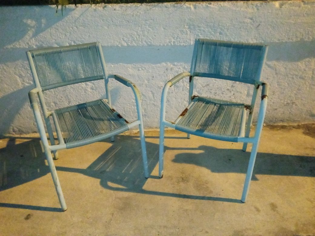 Par de cadeirões de exterior, anos 70