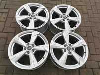 5x112 ALUFELGI R18 AUDI A6 C8 C7 A4 B8 B9 Q5 Q3 A8 ET39 8j 4szt Ładne