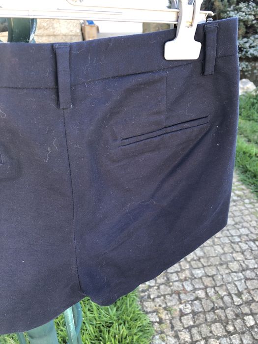 Calcoes classicos azul marinho Zara