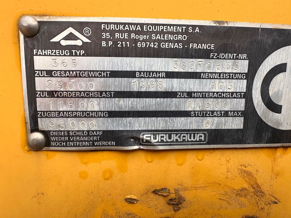 Ładowarka FURUKAWA 365
