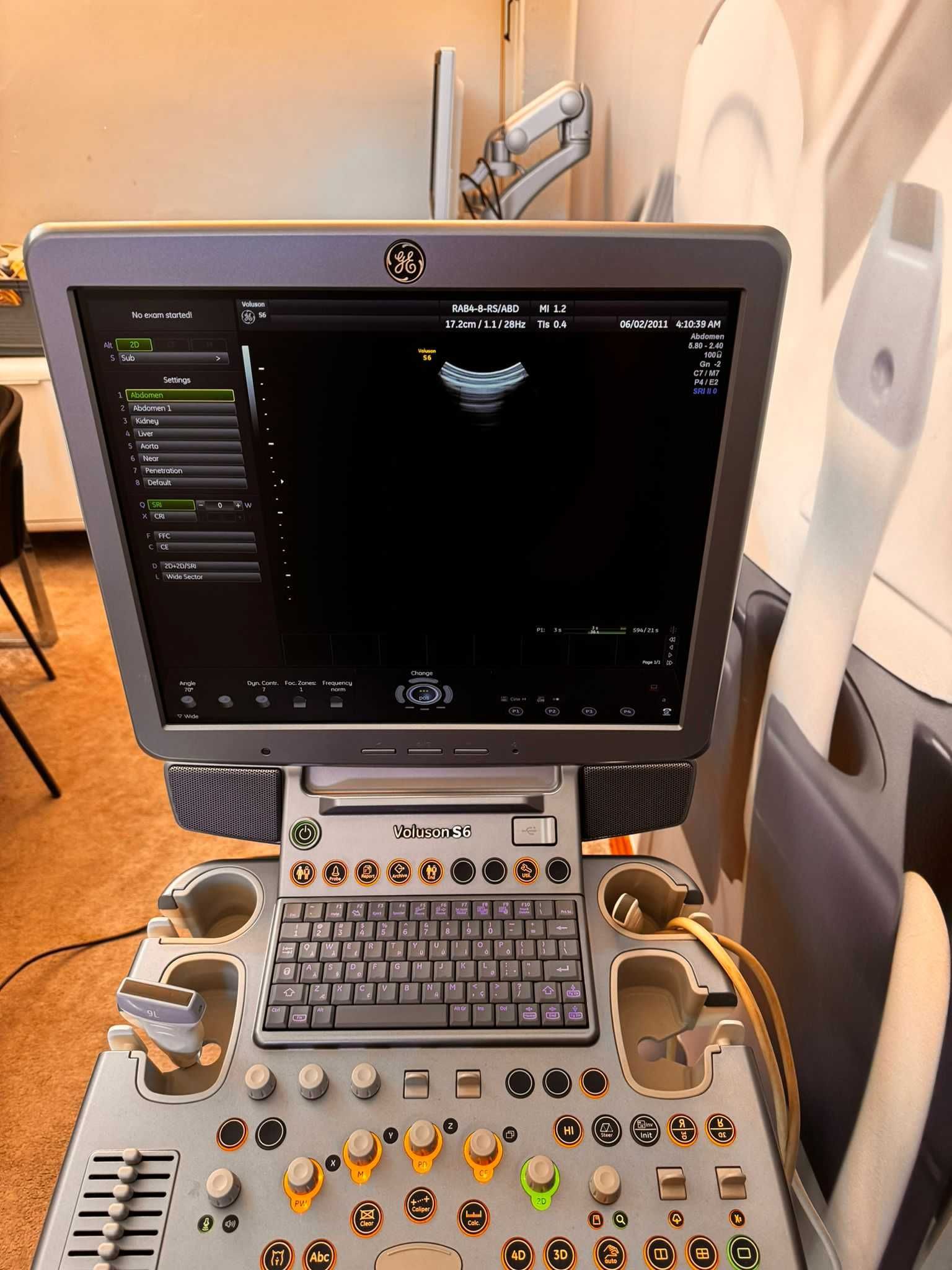 Ultrasonograf GE Voluson s6