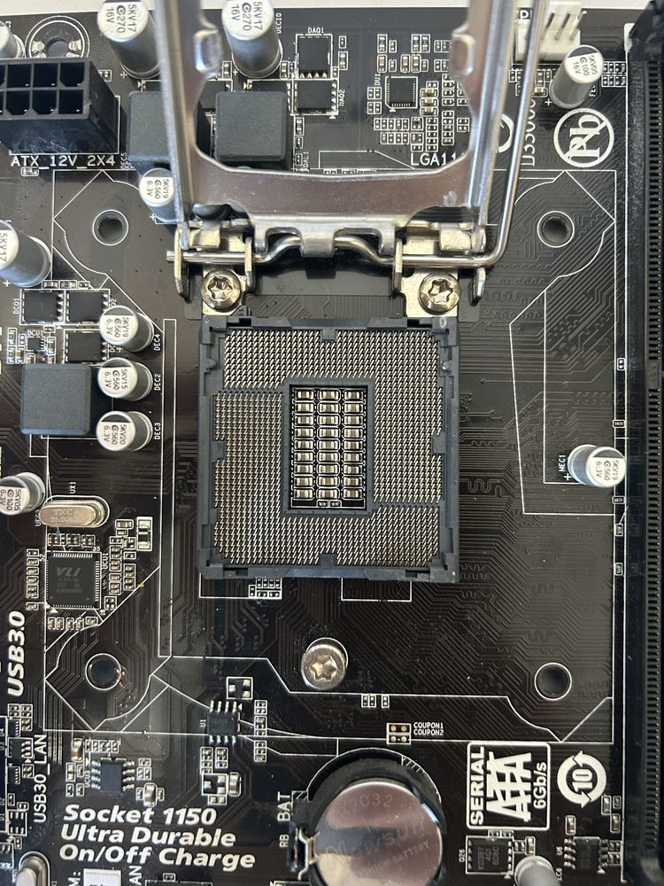 Комплект Intel core i5 4440 + 2x4 (8gb) ddr3 + gigabyte lga1150