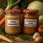 Wekowane słoiki z obiadami zestaw 10x0,9 l wysyłka paczka termo