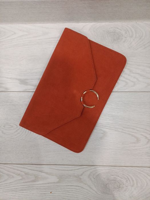 Клач красный искусственный замш