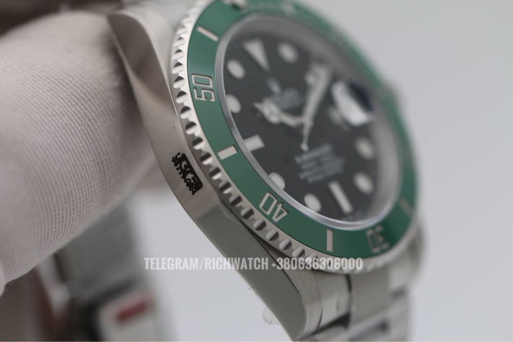 мужские наручные часы Rolex Submariner Date 41 Starbucks