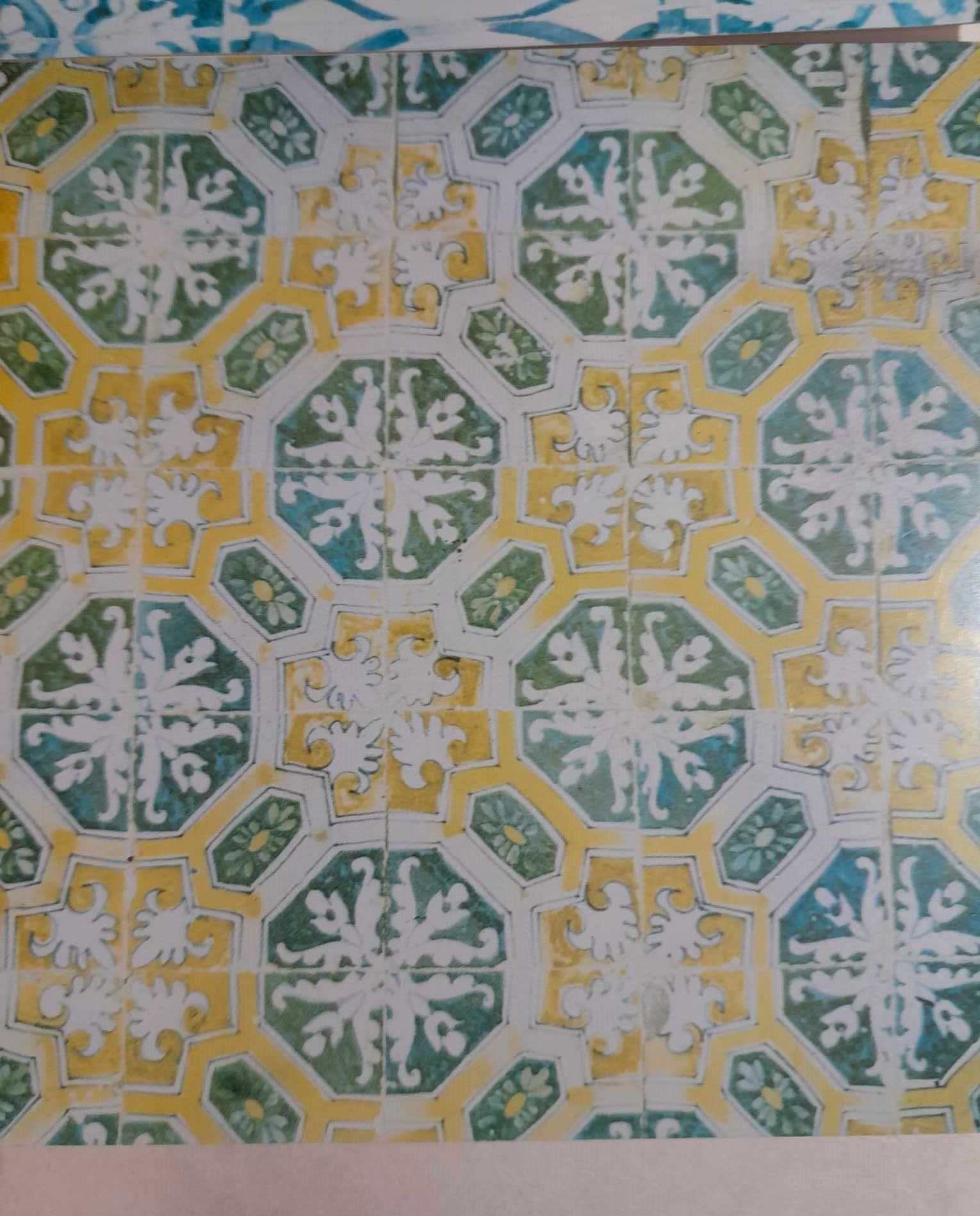 4 Postais antigos Azulejo - Parceria dos CTT com o Museu do Azulejo